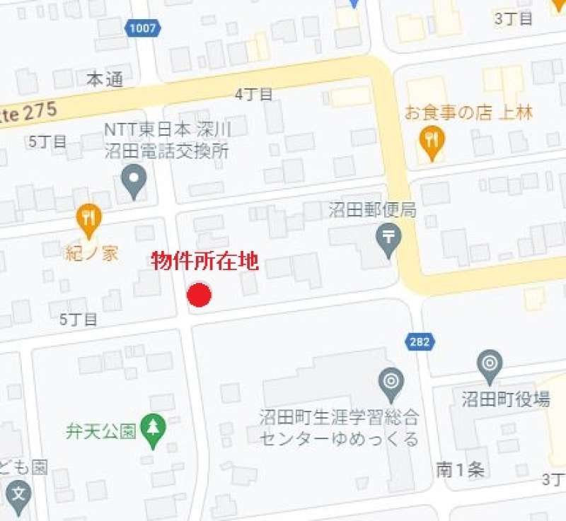 土地　沼田町南1条4丁目 内観