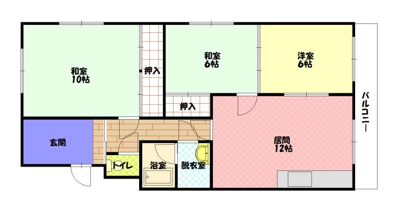 収益　石川マンション 間取り
