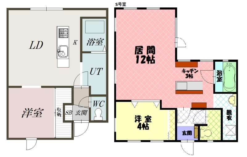 収益　花々館 間取り