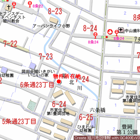 土地　7条通24丁目 内観