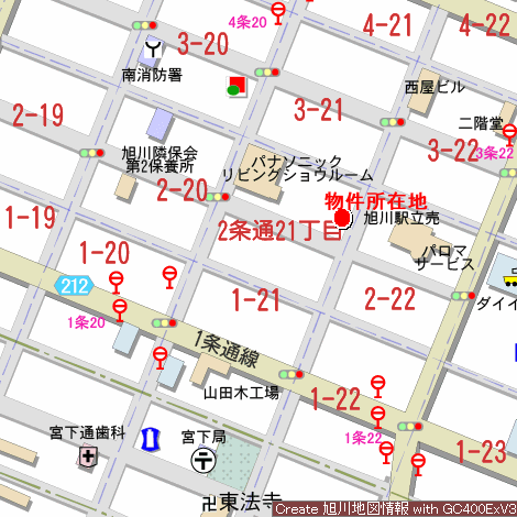 収益　ウィステリア21・21B 内観