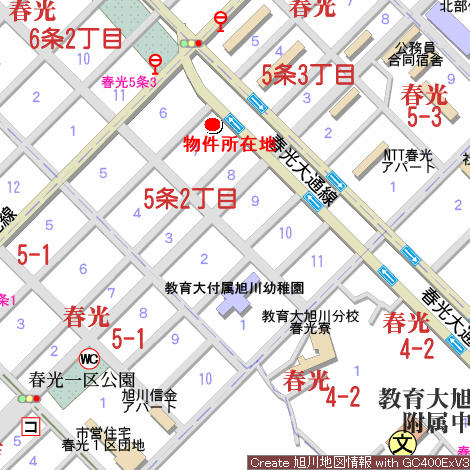 土地　春光5条2丁目 内観