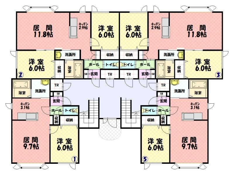 収益　ブルーソール 間取り