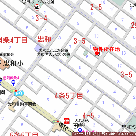 戸建　忠和3条5丁目 内観