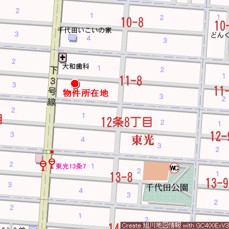 土地　東光11条8丁目 内観