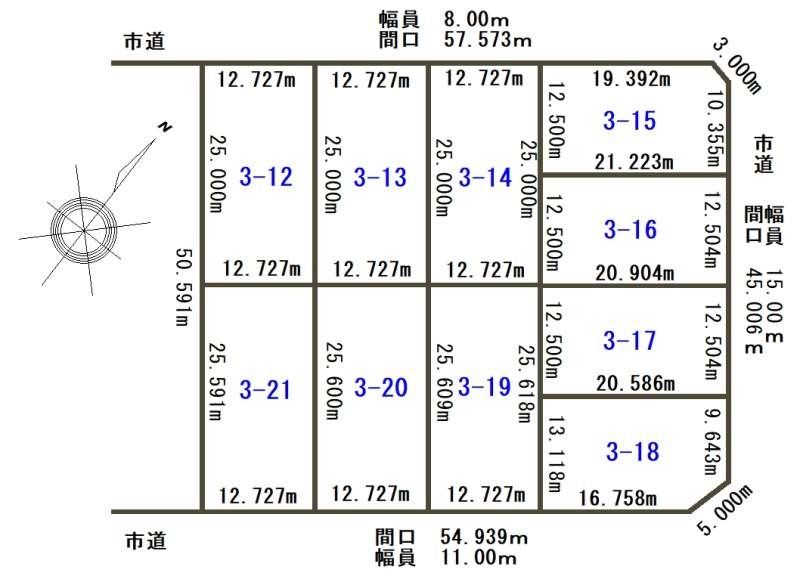 土地　春光台4条3丁目 間取り