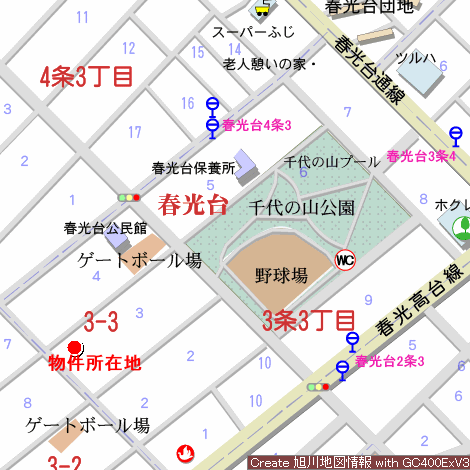 土地　春光台3条3丁目 内観