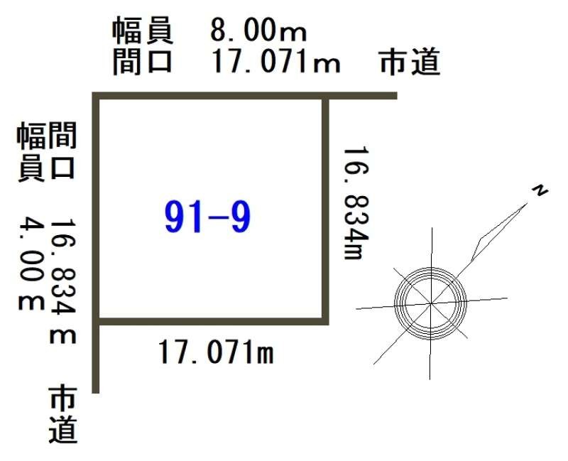 土地　永山6条16丁目 間取り