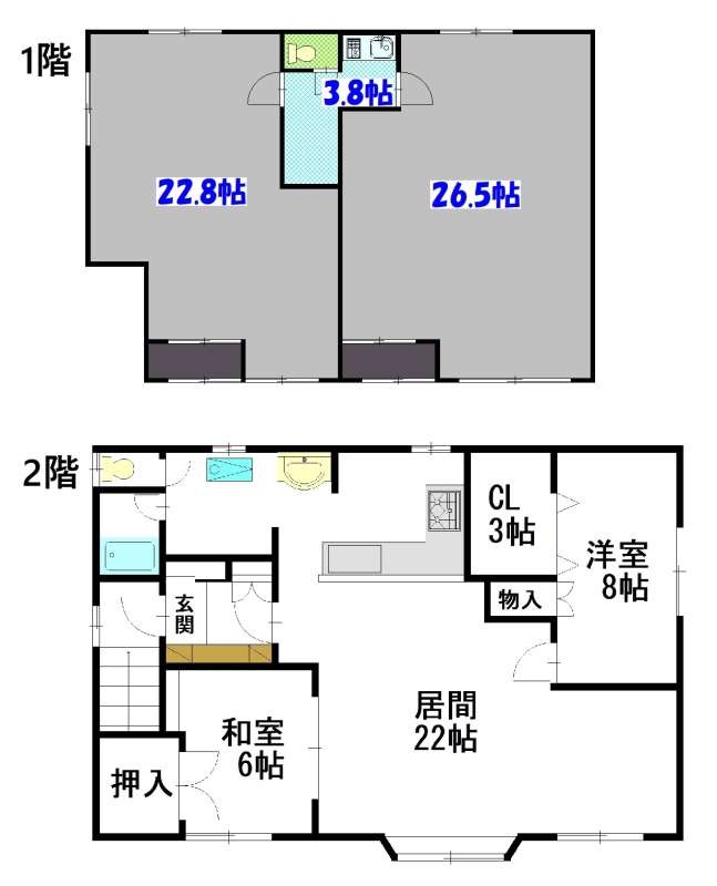 収益　東光16条6丁目 間取り