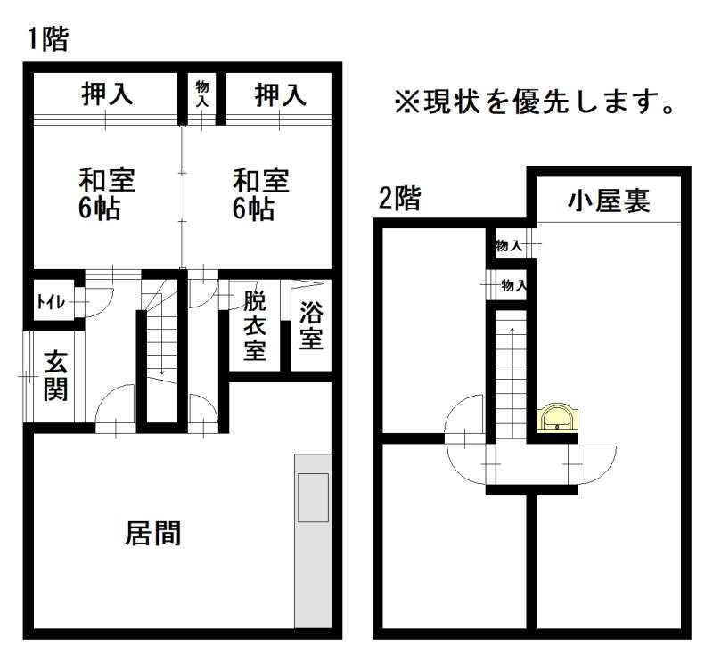 戸建　台場1条3丁目 間取り