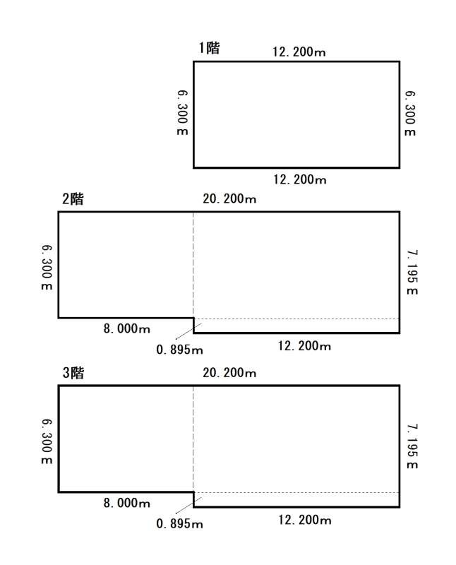 収益　9条通15丁目一棟ビル 間取り
