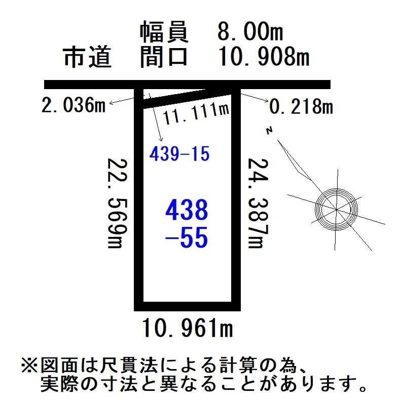 土地　神楽2条10丁目 間取り
