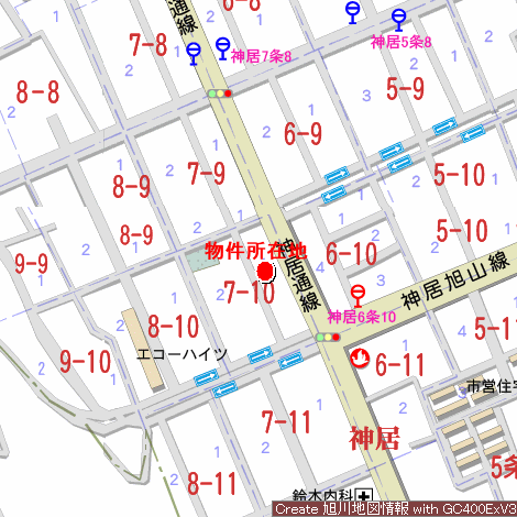 土地　神居7条10丁目 内観