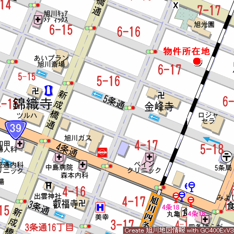 土地　6条通17丁目82-23,-24 内観