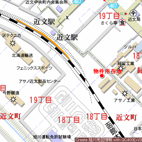 土地　近文町19丁目 内観