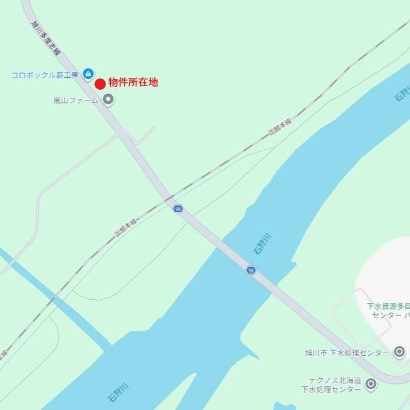土地　江丹別町嵐山 内観